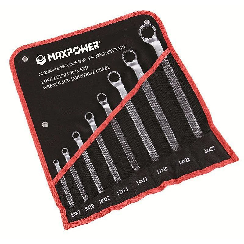 8PCS اور 10PCS پروفیشنل لانگ ڈبل باکس اینڈ رینچ سیٹ
