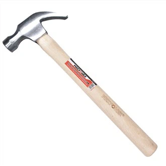 لکڑی کا ہینڈل پنجہ ہتھوڑا